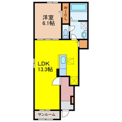 愛野駅 徒歩36分 1階の物件間取画像